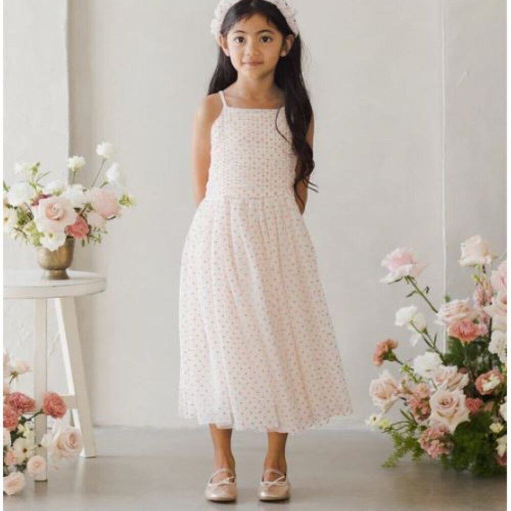 BEAUTIFUL Witley Dress in Hearts by Noralee Girls Size 10